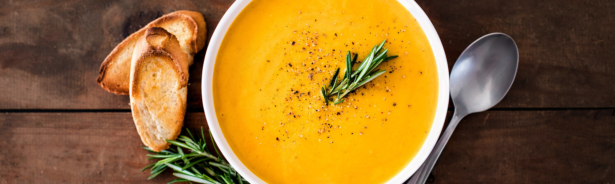 Decadent Pumpkin Soup with Marsala & Caramelized Onions