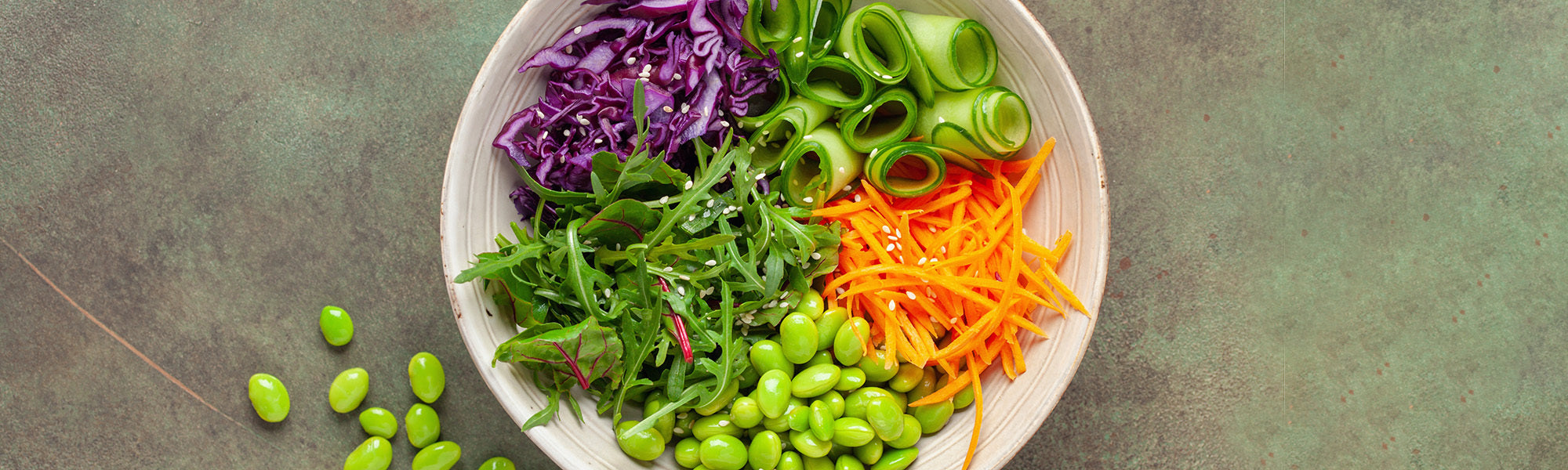 Crunchy Thai Salad with Honey Roasted Cashews